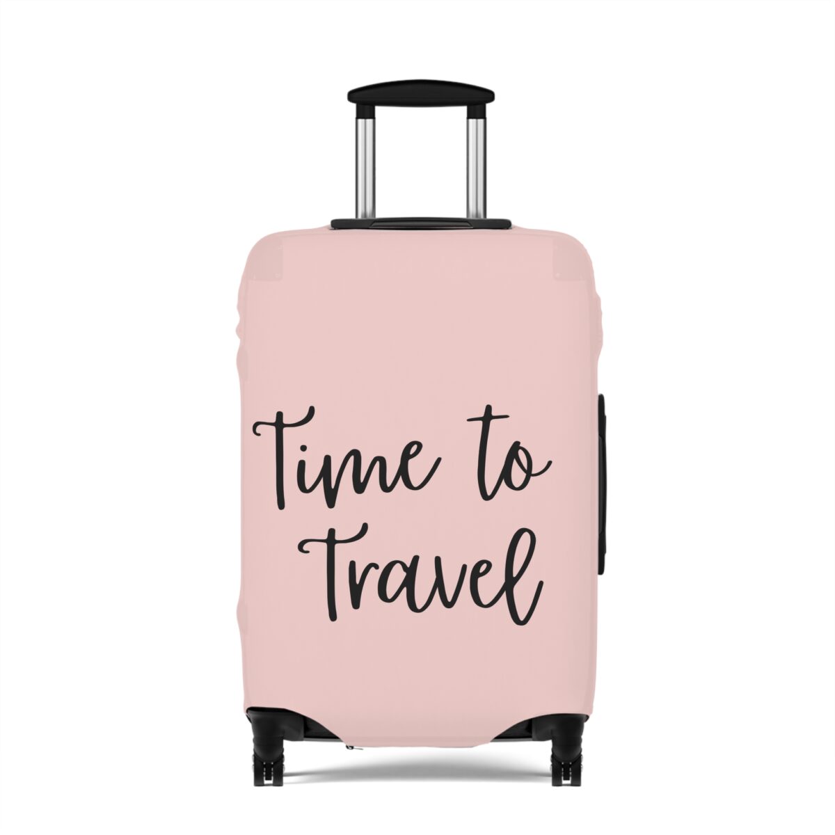 "Time To Travel" Statement Luggage Cover - Image 5