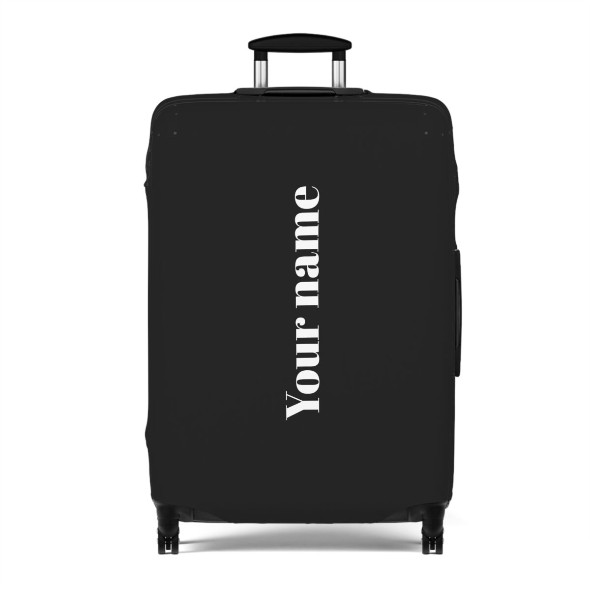 Custom Luggage Cover - Black - Image 9