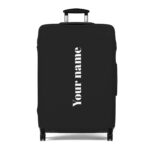 Custom Luggage Cover - Black - Image 9