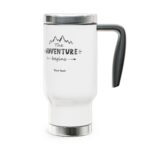 Adventure Awaits: Personalized Travel Mug, 14oz