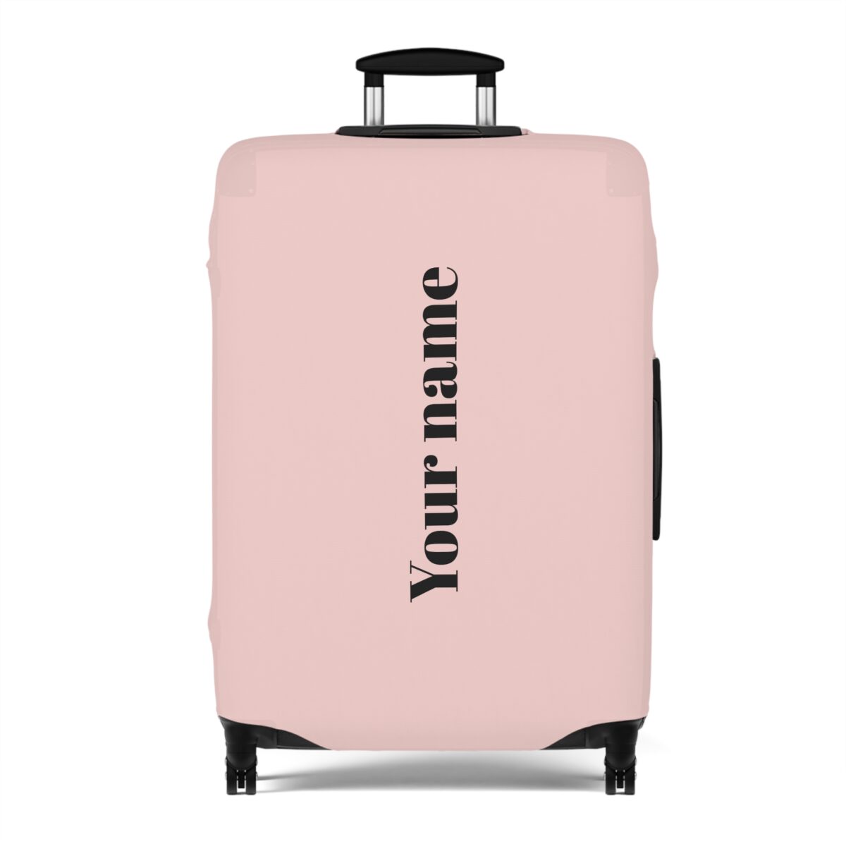 Personalized Luggage Cover - Pink - Image 9