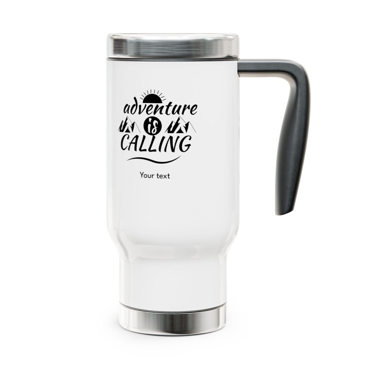 Personalized Travel Mug: Adventure is Calling - Image 1