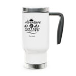 Personalized Travel Mug: Adventure is Calling