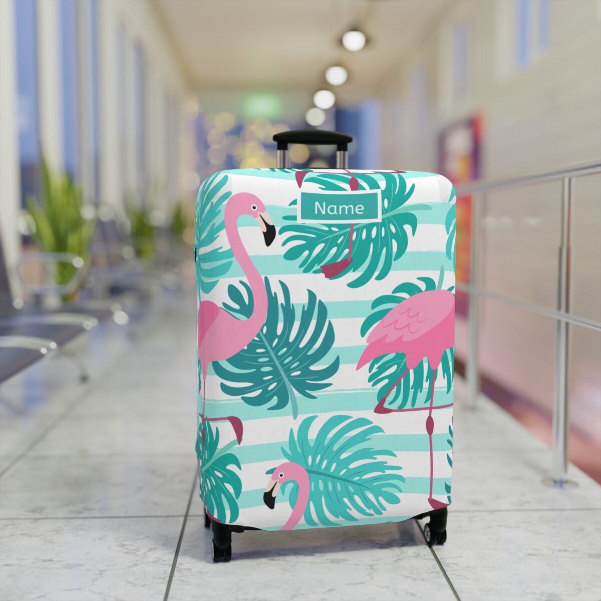 Flaming Custom Luggage Cover - Image 11