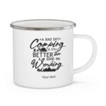 Funny Personalized Camping Mug 12 oz