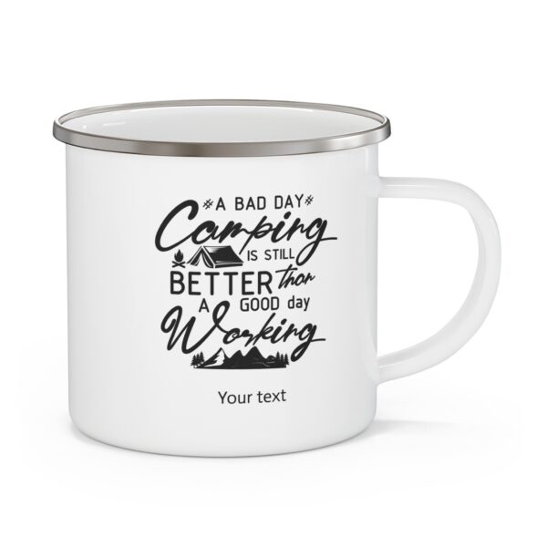 Funny Personalized Camping Mug 12 oz