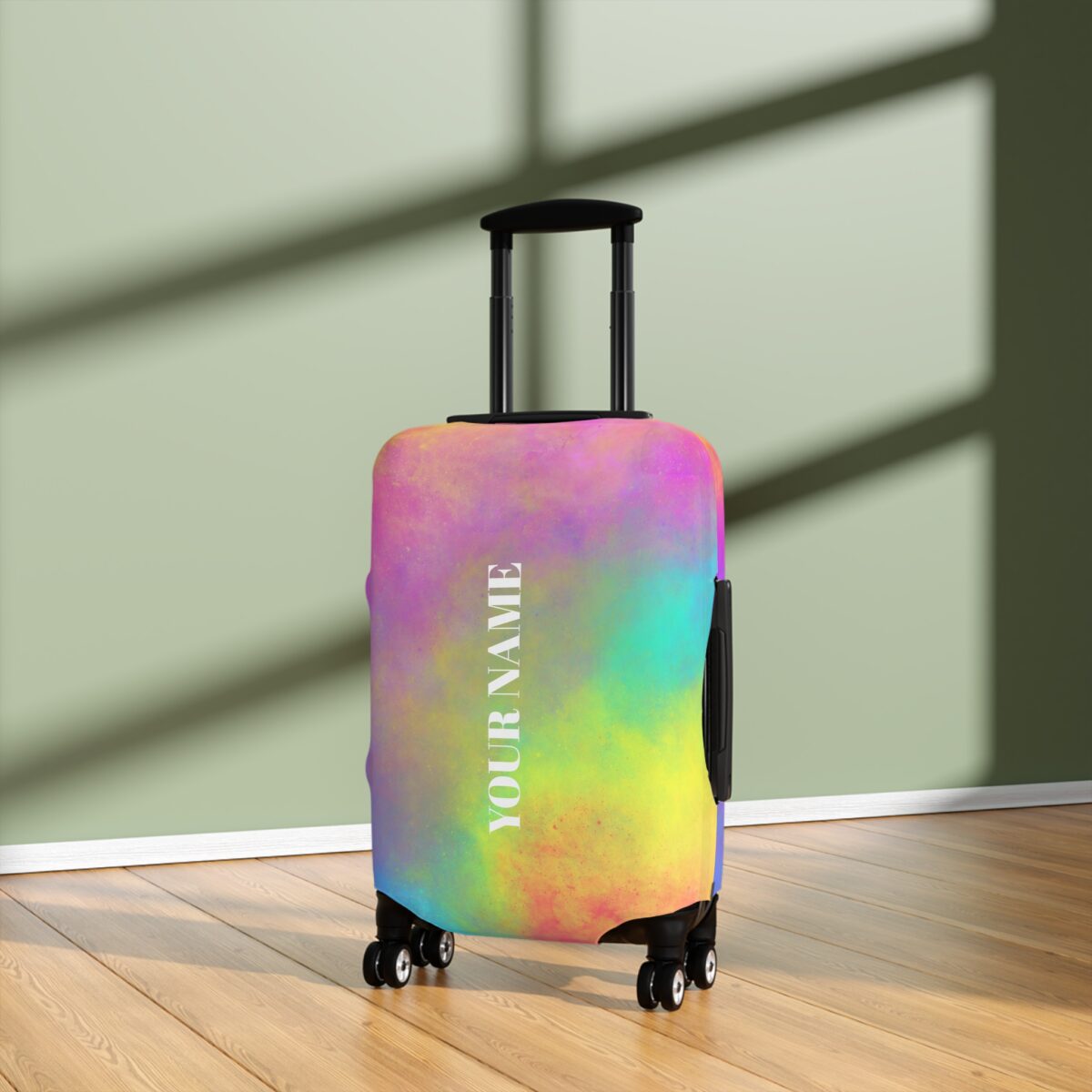 Colorful Personalized Luggage Cover - Image 3