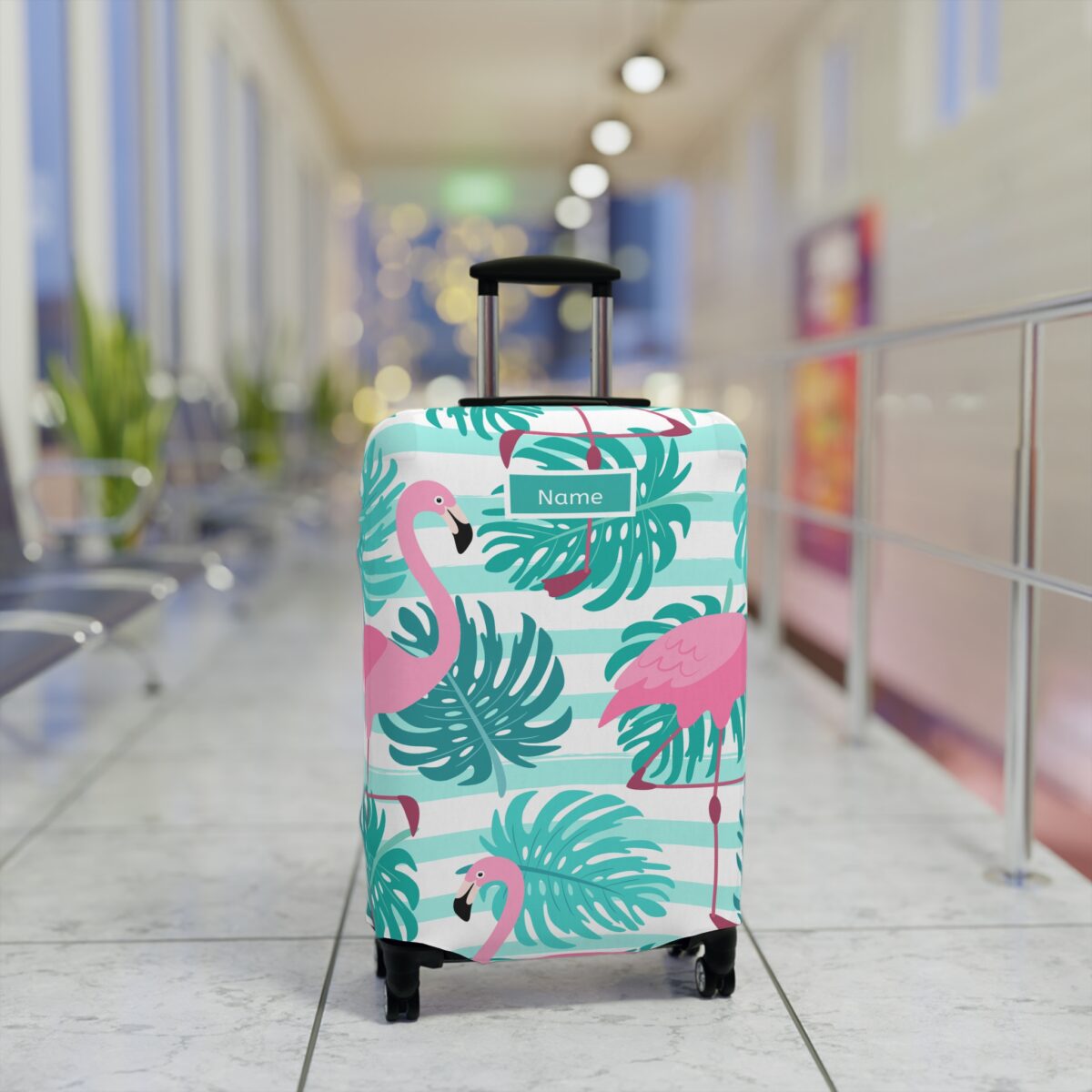 Flaming Custom Luggage Cover - Image 7
