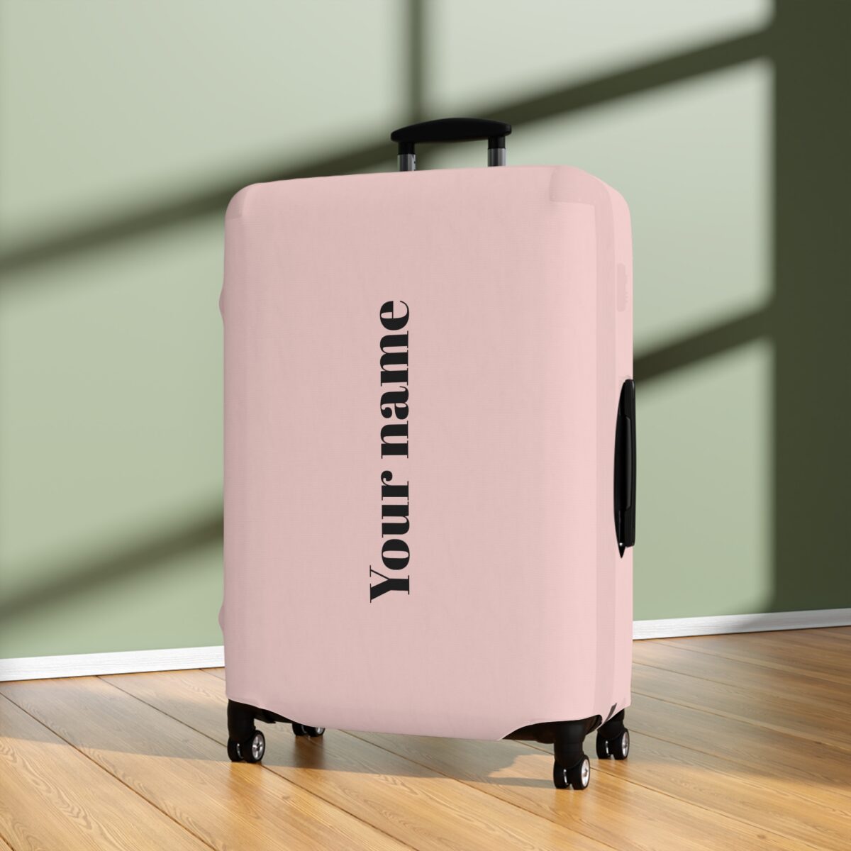 Personalized Luggage Cover - Pink - Image 12