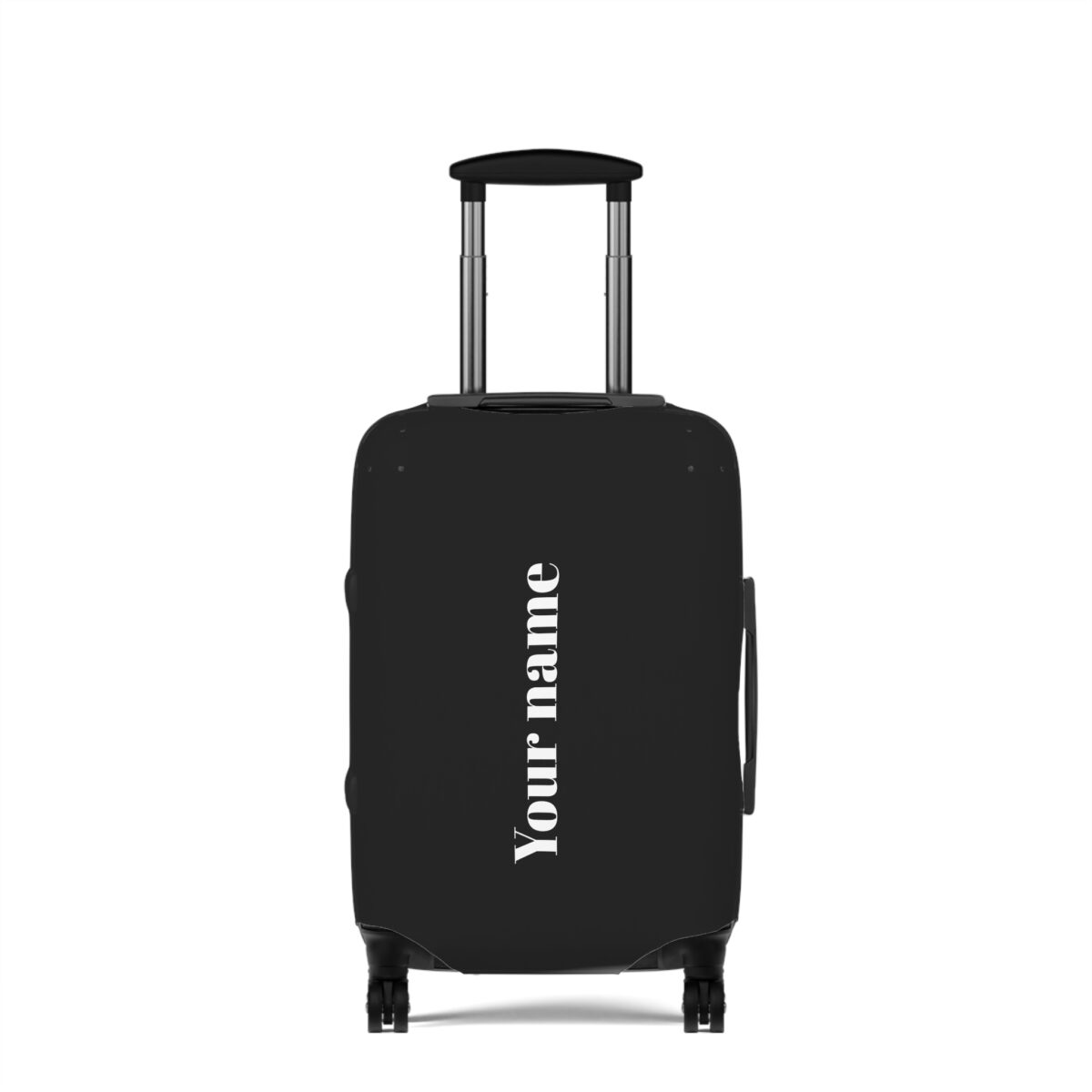 Custom Luggage Cover - Black - Image 1