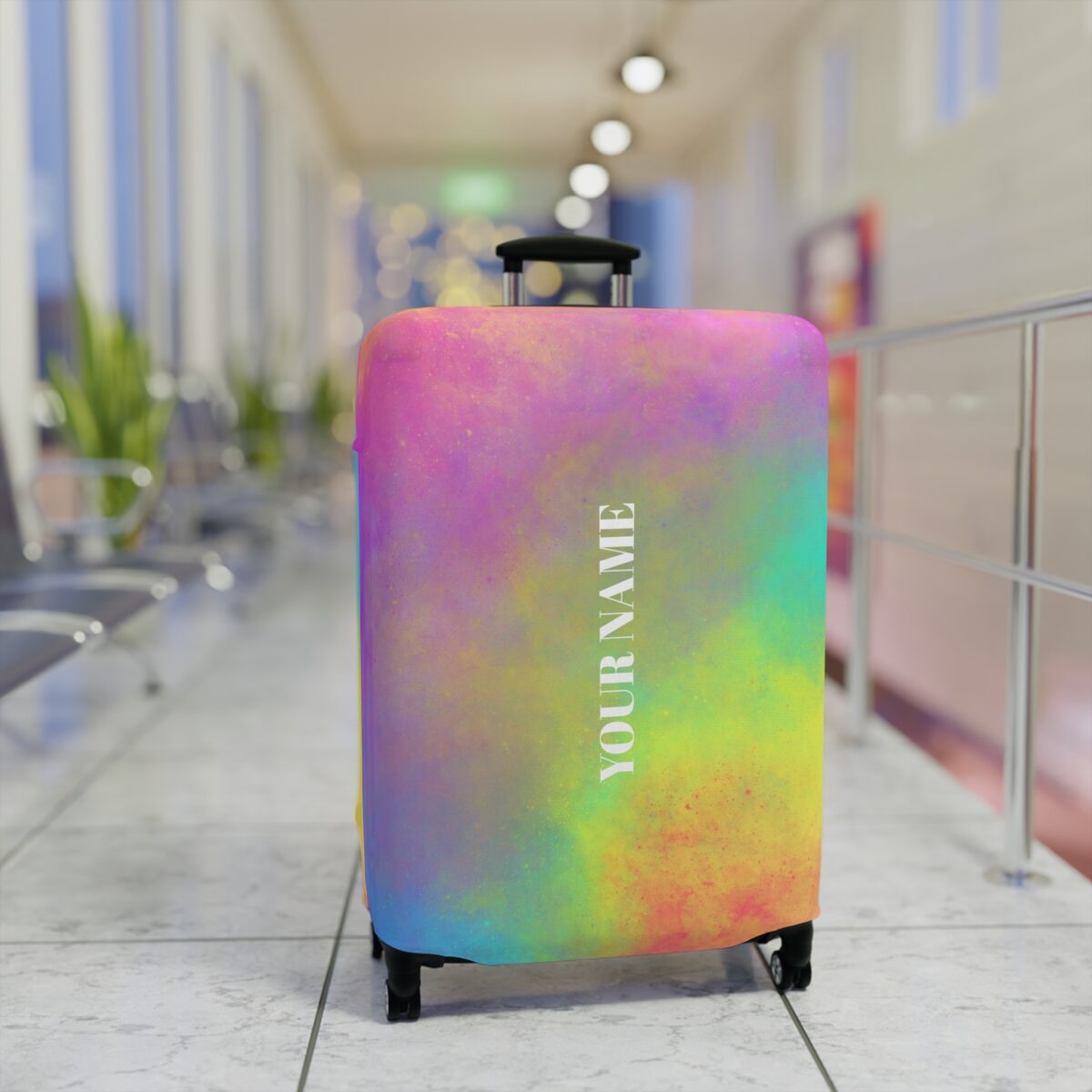 Colorful Personalized Luggage Cover - Image 10