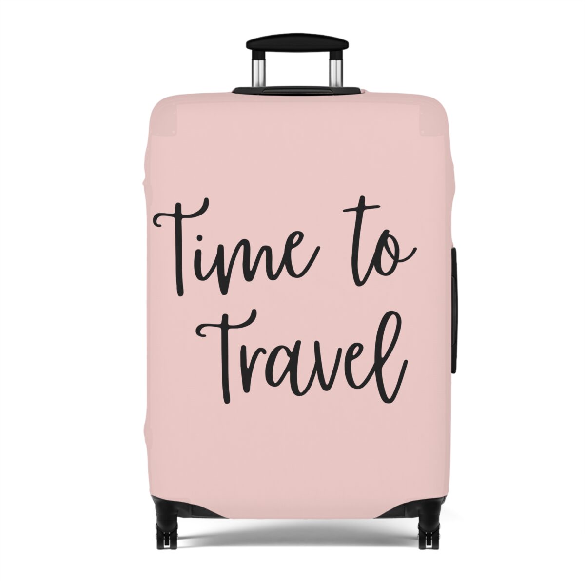 "Time To Travel" Statement Luggage Cover - Image 9