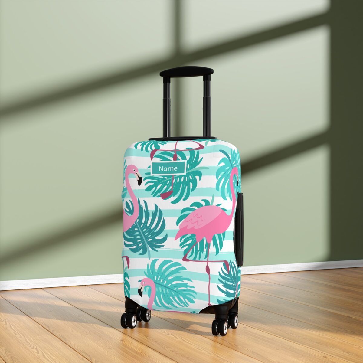 Flaming Custom Luggage Cover - Image 4