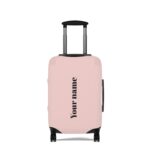 Personalized Luggage Cover - Pink