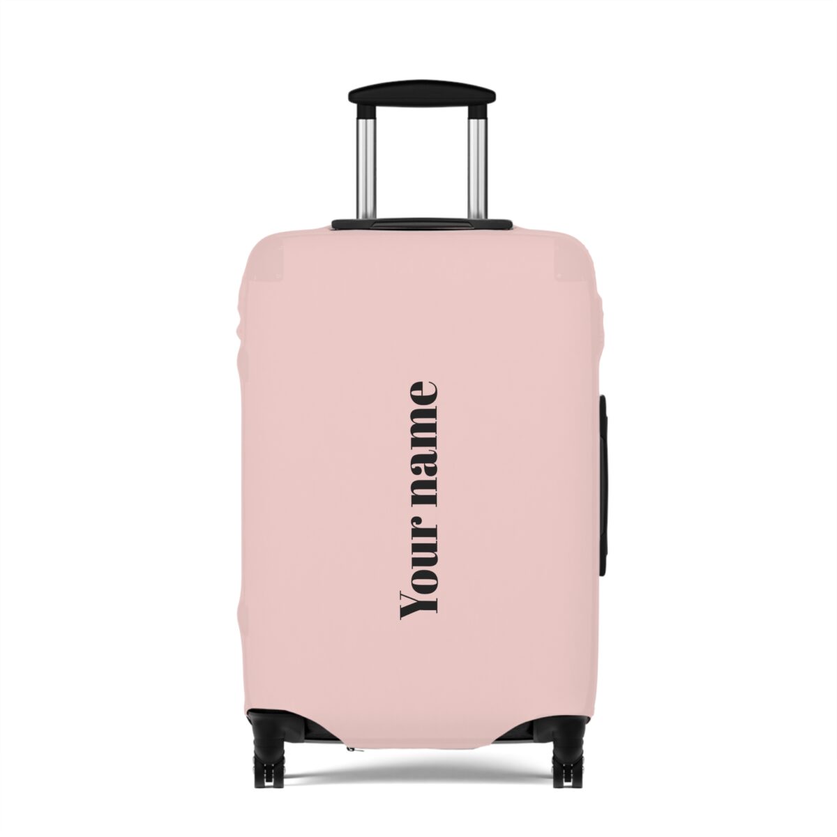 Personalized Luggage Cover - Pink - Image 5