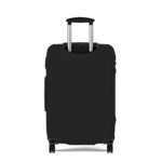 "Time To Travel" Statement Luggage Cover - Black - Image 6