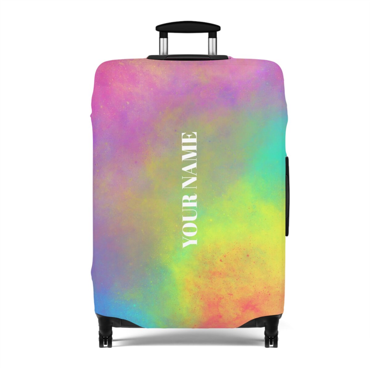 Colorful Personalized Luggage Cover - Image 1