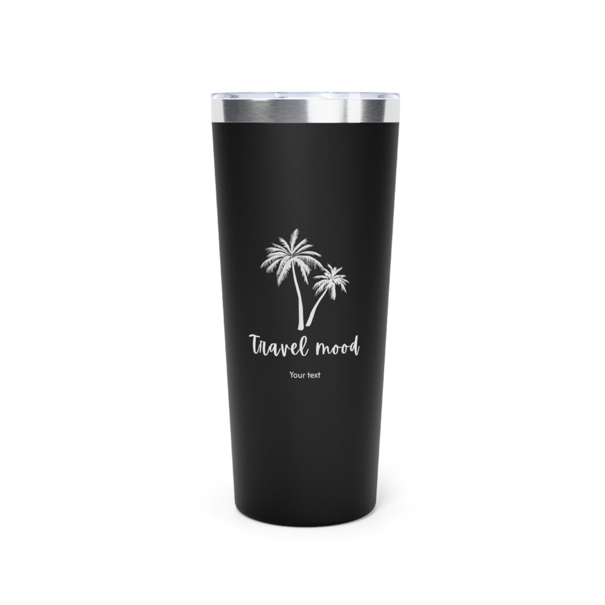 Travel Mood - Insulated Custom Tumbler, 22oz - Image 1