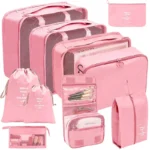 Travel Compression Packing Cubes | 7/8/9/10 Pcs Set - Image 4