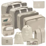 Travel Compression Packing Cubes | 7/8/9/10 Pcs Set - Image 2