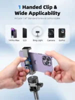 Selfie Stick Tripod With Wireless Bluetooth Remote - Image 5
