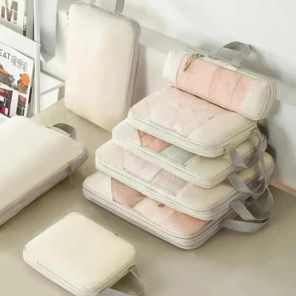 Travel Compressible Packing Cubes 5 pcs