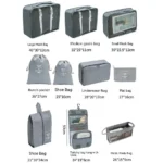Travel Compression Packing Cubes | 7/8/9/10 Pcs Set - Image 5