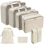 Travel Compression Packing Cubes | 7/8/9/10 Pcs Set - Image 6