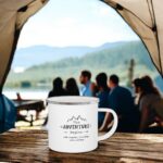 Enamel Camping Mug 12oz: The Adventure begins - Image 5