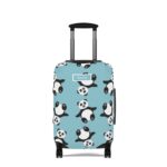Custom Luggage Cover - Panda