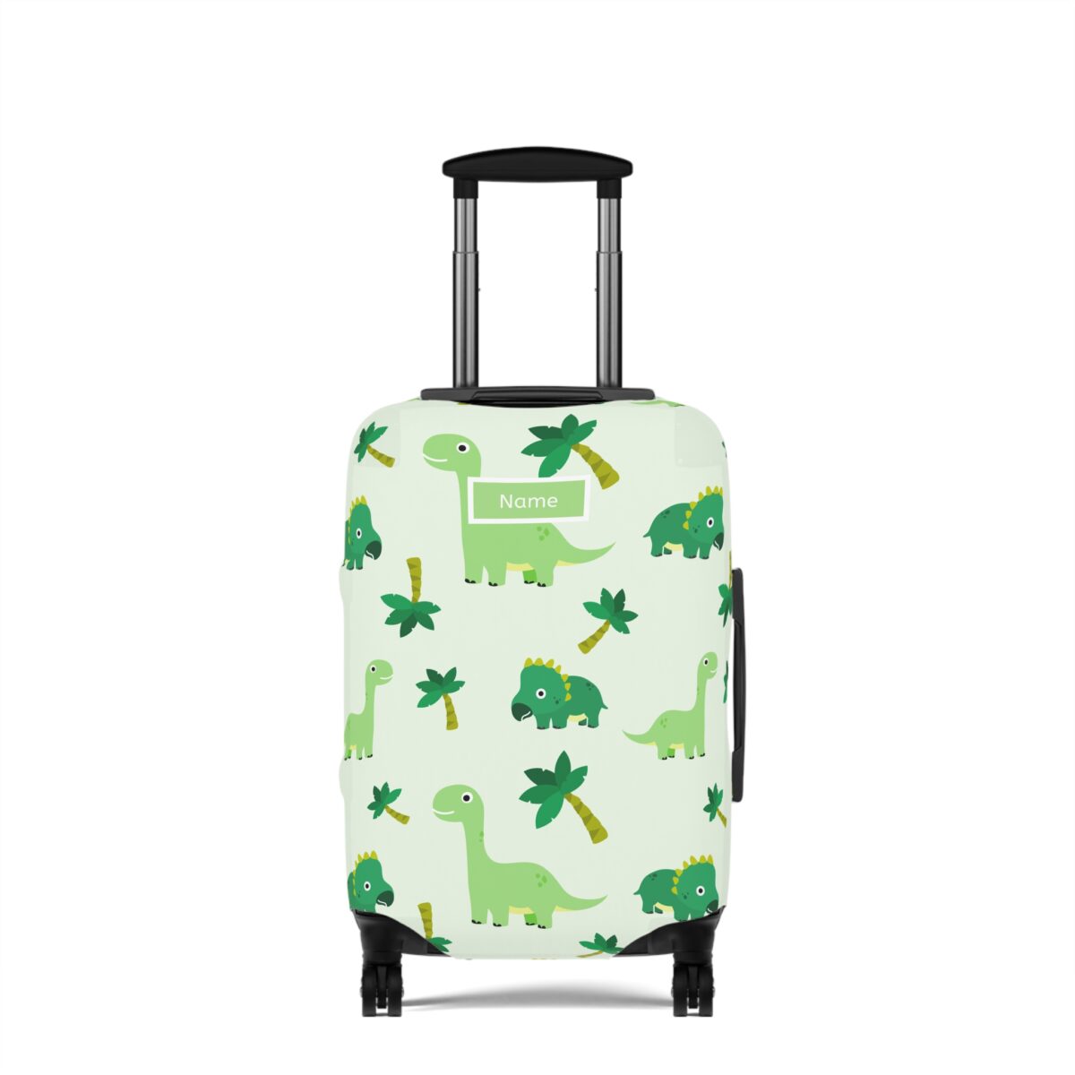 Custom Luggage Cover - Dinosaurs - Image 1