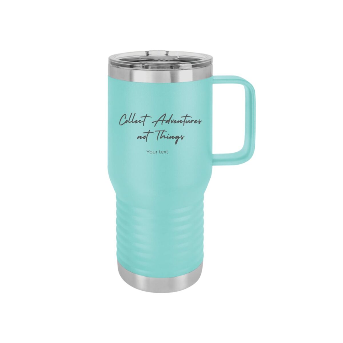 Personalized Travel Mug - Collect the adventures - Image 3