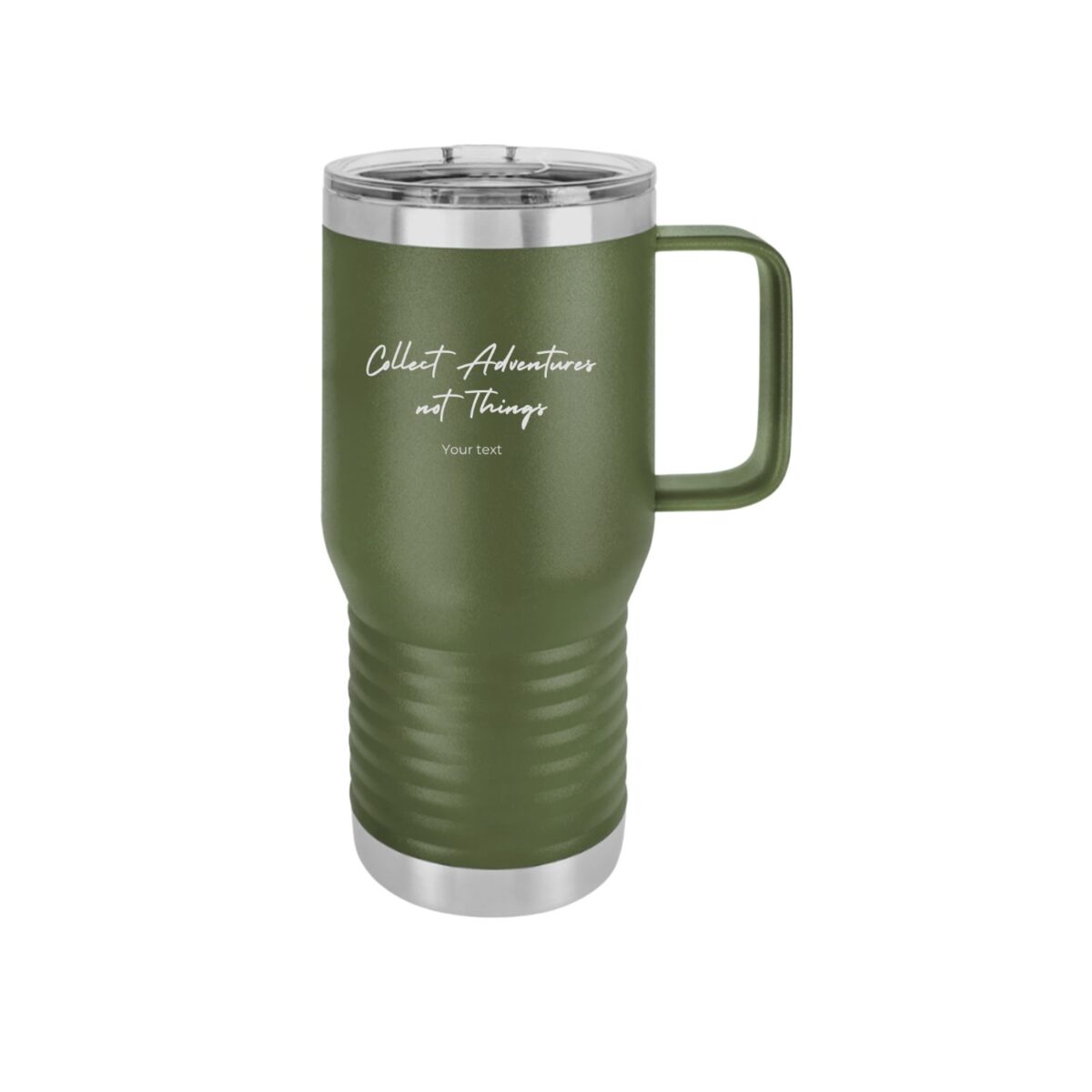 Personalized Travel Mug - Collect the adventures - Image 2