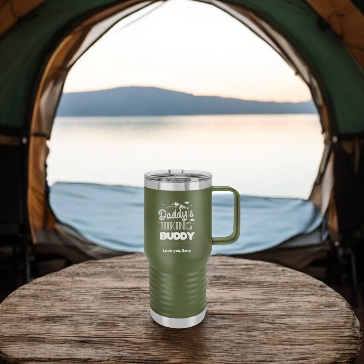 Personalized Travel Mug for Dad, 20oz - Image 2