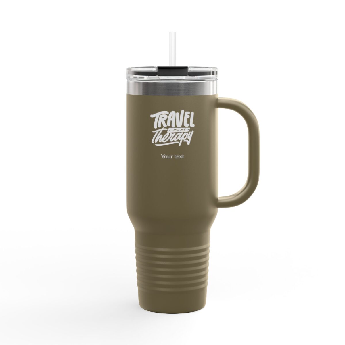 Insulated Personalized Travel Mug, 40oz - Image 1