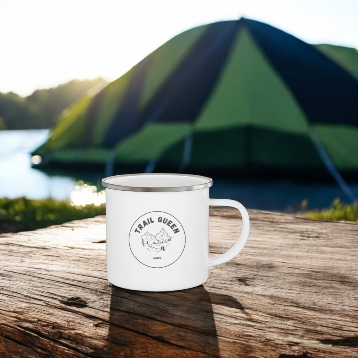 Enamel Camping Mug - Image 2