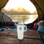 Personalized Travel Mug - Travel is my Therapy - Image 2