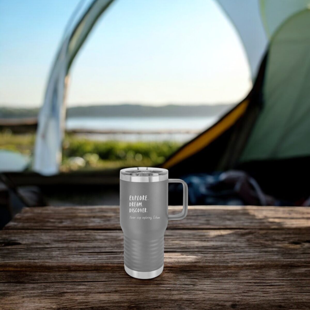 Personalized Travel Mug, 20oz - Image 2