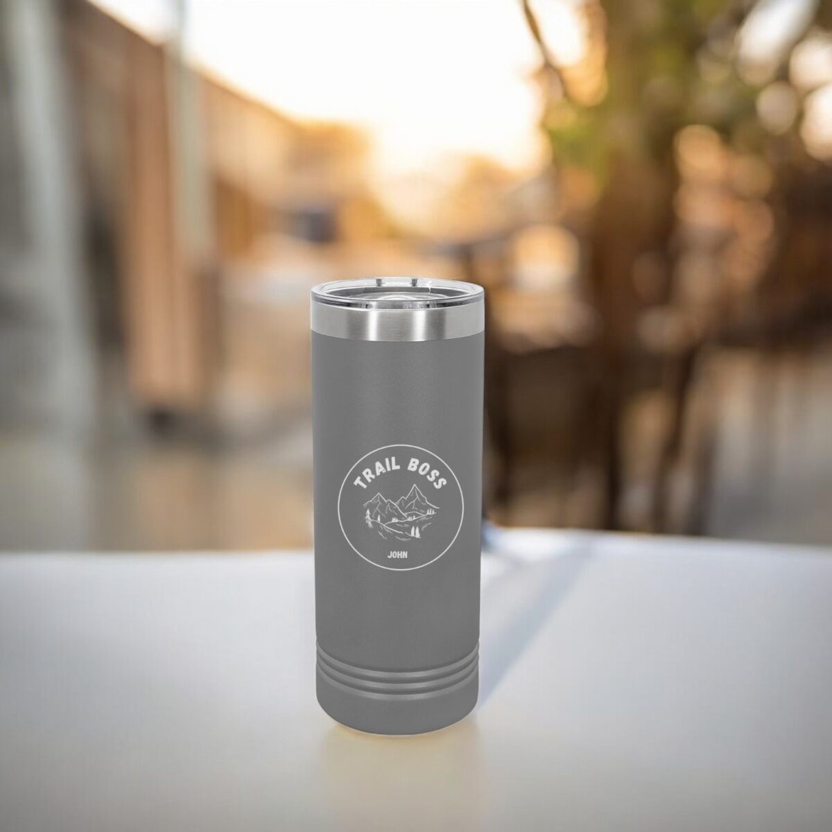 Trail Boss Personalized Skin Tumbler, 22oz - Image 3