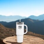 Insulated Personalized Travel Mug, 40oz - Image 2